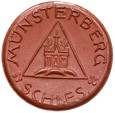 Münsterberg - Ziębice - 50 Pfennig BD (1921) - BRĄZOWA CERAMIKA
