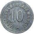 Bublitz - Bobolice - NOTGELD - 10 Pfennig BD - cynk - STAN !