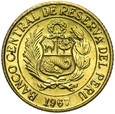 Peru - moneta - 10 Centavos 1967 - Stan UNC
