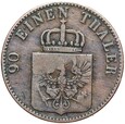 Prusy - Fryderyk Wilhelm IV - 4 Pfennig 1853 A - Berlin - STAN !