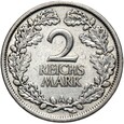 Niemcy - Weimar - 2 Marki 1925 A - Srebro