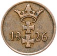 WMG - Wolne Miasto Gdańsk - 1 Pfennig 1926