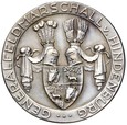 Medal - Niemcy - 1914 - GENERAL FELDMARSCHALL v. HINDENBURG - Srebro