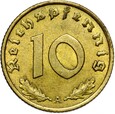 Niemcy - III Rzesza - 10 Reichspfennig 1936 A - RZADKA !