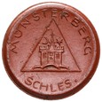 Münsterberg - Ziębice - 20 Pfennig BD (1921) - BRĄZOWA CERAMIKA