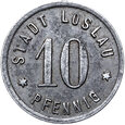 Loslau - Wodzisław Śląski - NOTGELD - 10 Pfennig 1918 - żelazo