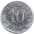 Loslau - Wodzisław Śląski - NOTGELD - 10 Pfennig 1918 - żelazo