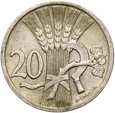 Czechosłowacja - 20 Halerzy 1925 - RZADSZA - STAN !
