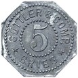 Brzeg - GÜTTLER & COMP. - Brieg - 5 Pfennig - CYNK