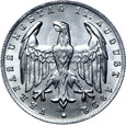 Niemcy - Weimar - moneta - 3 Marki 1922 G - UNC - MENNICZA Z ROLKI