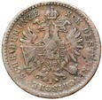 Austria - Franciszek Józef I - 1 Krajcar 1860 V - RZADSZA !