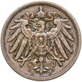 Niemcy - Cesarstwo - 2 Pfennig 1914 F - STAN ! - RZADKA !