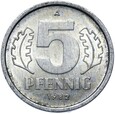 Niemcy - DDR - 5 Pfennig 1982 A - RZADKA !