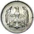 Niemcy - Weimar - 1 Marka 1924 F - Srebro - STAN !