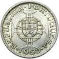 Republika Zielonego Przylądka - Cabo Verde - 10 Escudo 1953 - Srebro
