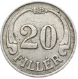 Węgry - 20 Filler 1927 - BARDZO RZADKA !