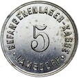 Lamsdorf Łambinowice 5 Pfennig OBÓZ GEFANGENEN LAGER KASSE