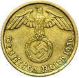 Niemcy - III Rzesza - 5 Reichspfennig 1936 A - RZADKA !