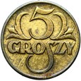 Polska - II RP - 5 Groszy 1923 - STAN !