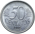 Brazylia - moneta - 50 Centavos 1995 GŁOWA LIBERTY