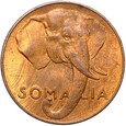 Somalia - 10 Centesimi 1950 - SŁOŃ - Stan MENNICZY UNC