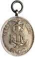 Niemcy Medal 1882 - 12. Oct. 1857-1882 DER HERR IST MEIN HIRT. Srebro
