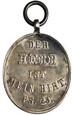Niemcy Medal 1882 - 12. Oct. 1857-1882 DER HERR IST MEIN HIRT. Srebro
