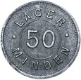 Minden - 50 Pfennig - OBÓZ KRIEGSGEFANGENEN LAGER - CYNK