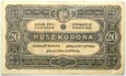 Węgry - BANKNOT - 20 Koron 1920 - Seria 2a 076 - STAN !