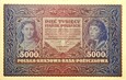 Polska - BANKNOT - 5000 Marek Polskich 1920 - Jadwiga i Kościuszko