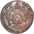 Austria - Franciszek II - 6 Krajcarów 1800 B - Kremnica - STAN !