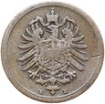 Niemcy - Cesarstwo - 1 Pfennig 1874 E - STAN !