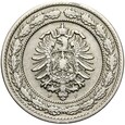 Niemcy - Cesarstwo - 20 Pfennig 1888 F - STAN !