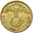 Niemcy - III Rzesza - 10 Reichspfennig 1936 A - RZADKA !