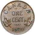 Kanada - Jerzy V - 1 Cent 1920 - STAN !