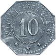 Gnesen - Gniezno - NOTGELD - 10 Pfennig BD - cynk