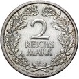 Niemcy - Weimar - 2 Marki 1925 E - Srebro - STAN !