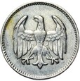 Niemcy - Weimar - 1 Marka 1924 G - Srebro - STAN !