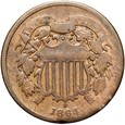 USA - 2 Centy 1864 - STAN !