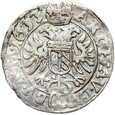 Austria - Czechy - Ferdynand II - 3 Krajcary 1633 - Praga - Srebro