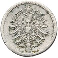 Niemcy - Cesarstwo - 5 Pfennig 1875 H - RZADSZA !