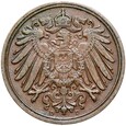 Niemcy - Cesarstwo - 1 Pfennig 1893 D - STAN !