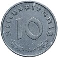 Niemcy - III Rzesza - 10 Reichspfennig 1945 A - cynk - STAN !