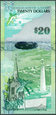 Bermudy - Bermuda - 20 dolarów 2009 * P60 * żaba