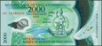 Vanuatu - 2000 vatu 2014 * P14 * seria AA * polimer