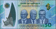 Namibia - 30 dolarów 2020 * 30 Lat Niepodległości * polimer