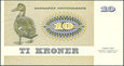 Dania - 10 koron 1972/1978 * P48c * kaczka 