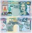 Gibraltar - 5 funtów 2000 * P29 * Elżbieta II * Millennium