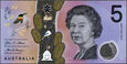 Australia - 5 dolarów 2016 * Elżbieta II * polimer 