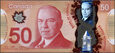 Kanada - 50 dolarów 2012 (2020) * P109c * statek * polimer